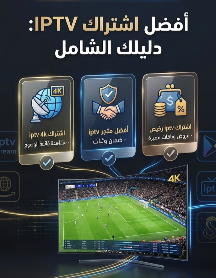 اشتراك IPTV: دليلك الشامل لأفضل تجربة مشاهدة بدون تقطيع