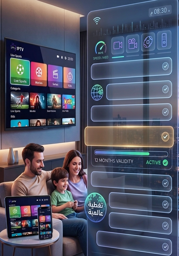 اشتراك IPTV سنة